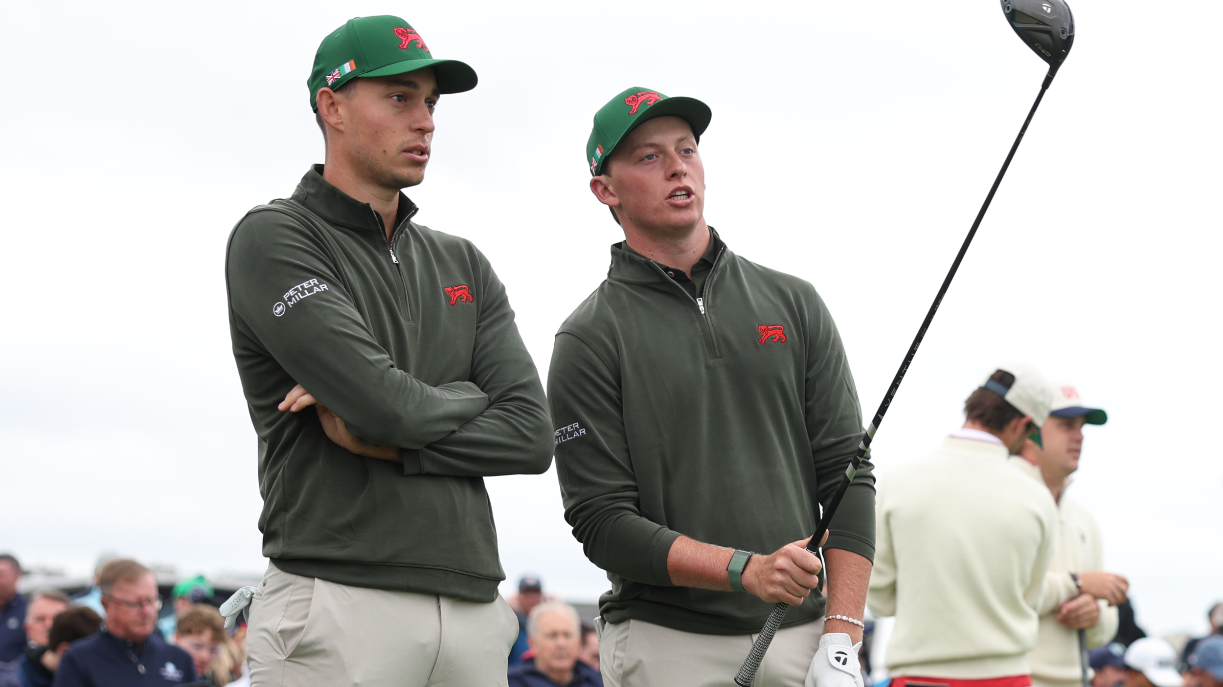 Josh Hill and Niall Shiels Donegan at the Walker Cup