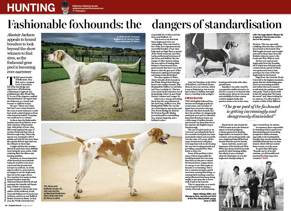 HT 2p standardisation of the fox