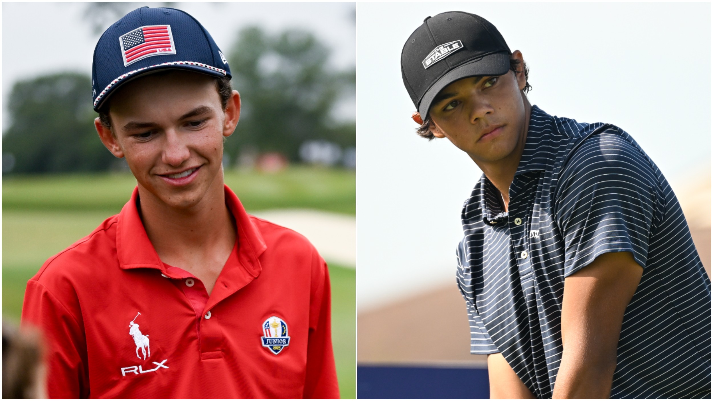 Charlie Woods and Miles Russell