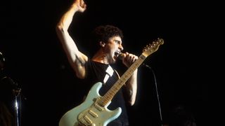 Donnie Iris at the Aire Crown Theater in Chicago Illinois, March 20, 1982. 