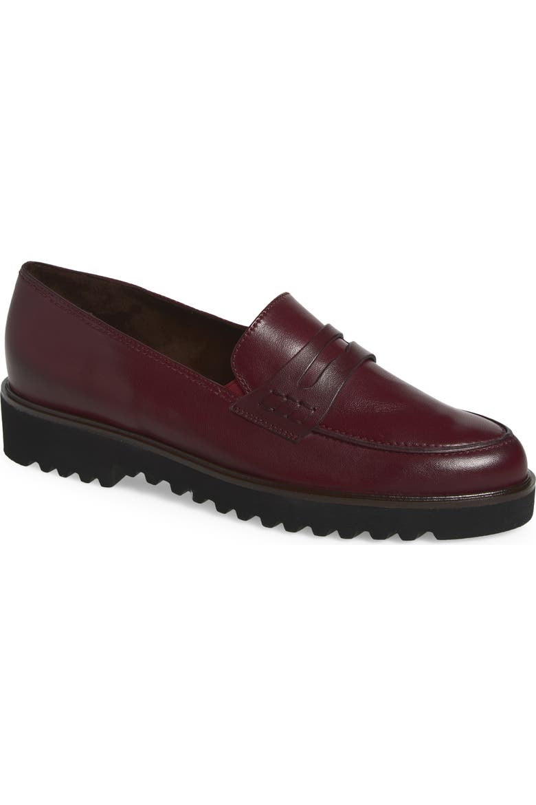 Carmel Lug Penny Loafer