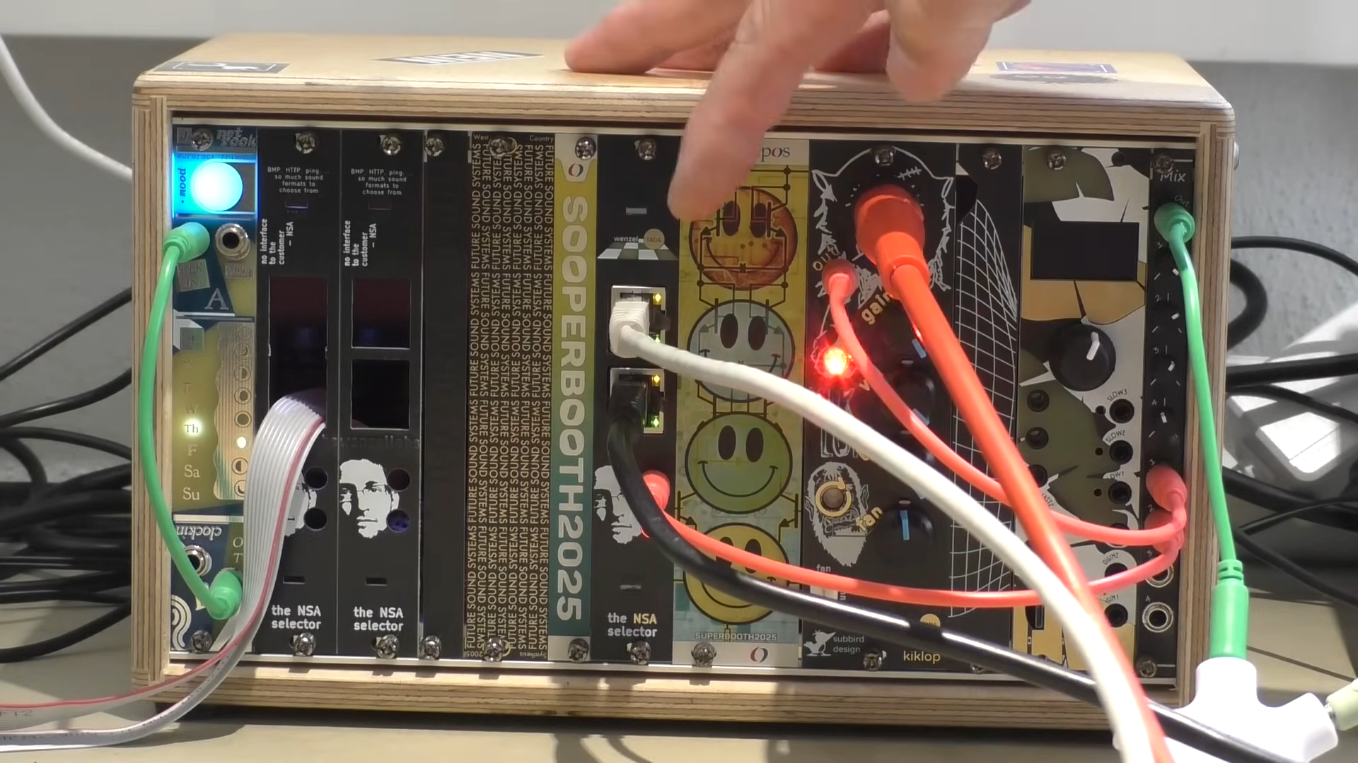 Wenzellabs' NSA Selector Eurorack synth