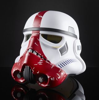 This fall 2019 Incinerator Stormtrooper Electronic Helmet includes a voice- distortion feature.