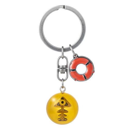 Splatoon 3 Salmon Run Golden Egg Keyring