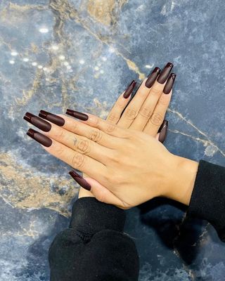 chocolate brown matte