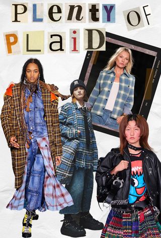 90s plaid fashion hotsell