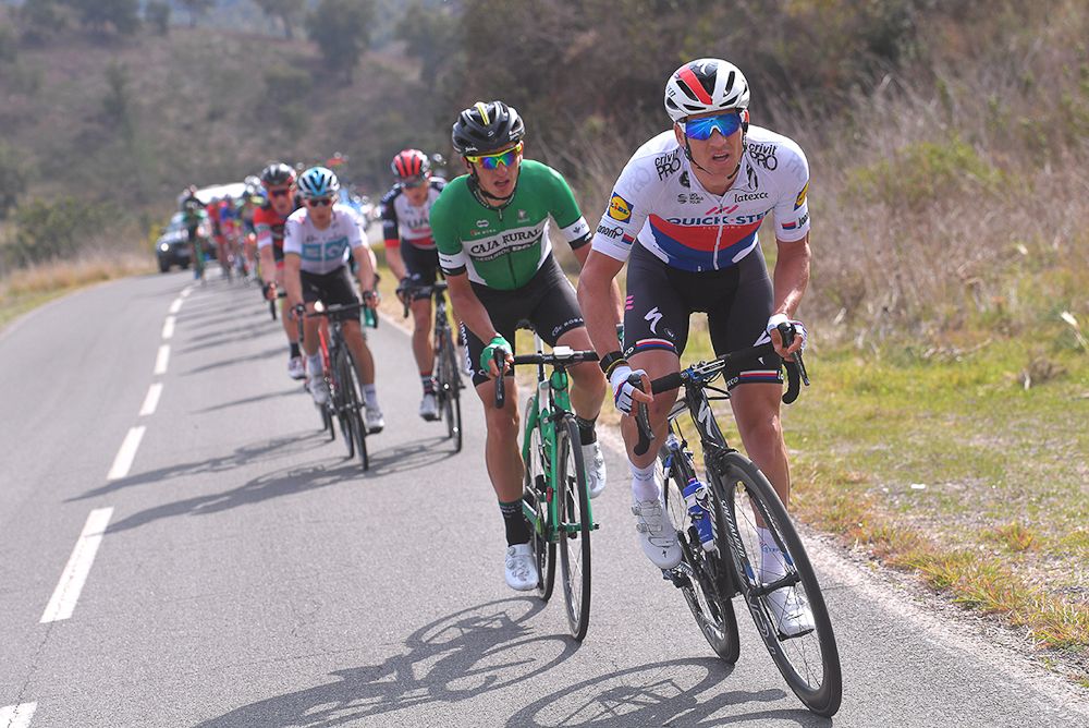 Zdenek Stybar on the move late in stage 5 at Volta ao Algarve
