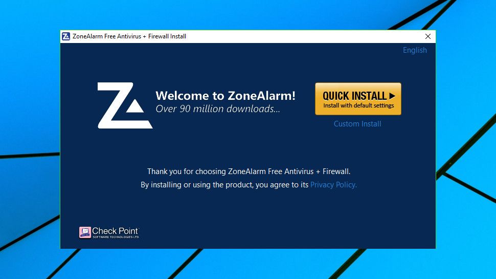 free zonealarm antivirus windows xp