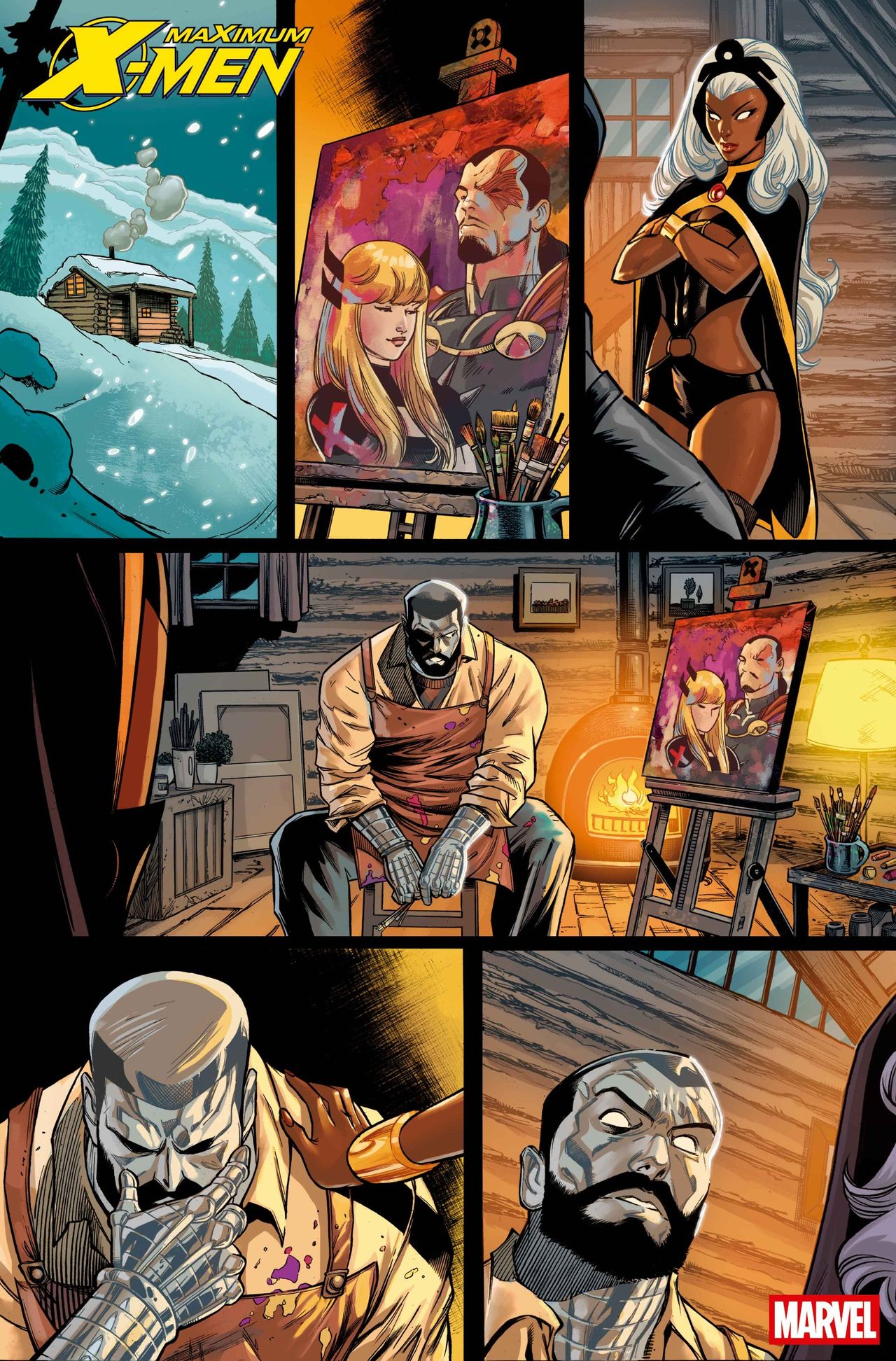 Maximum X-Men #1 preview interior art page 8