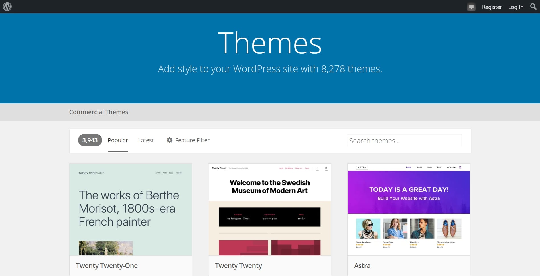 WordPress Themes