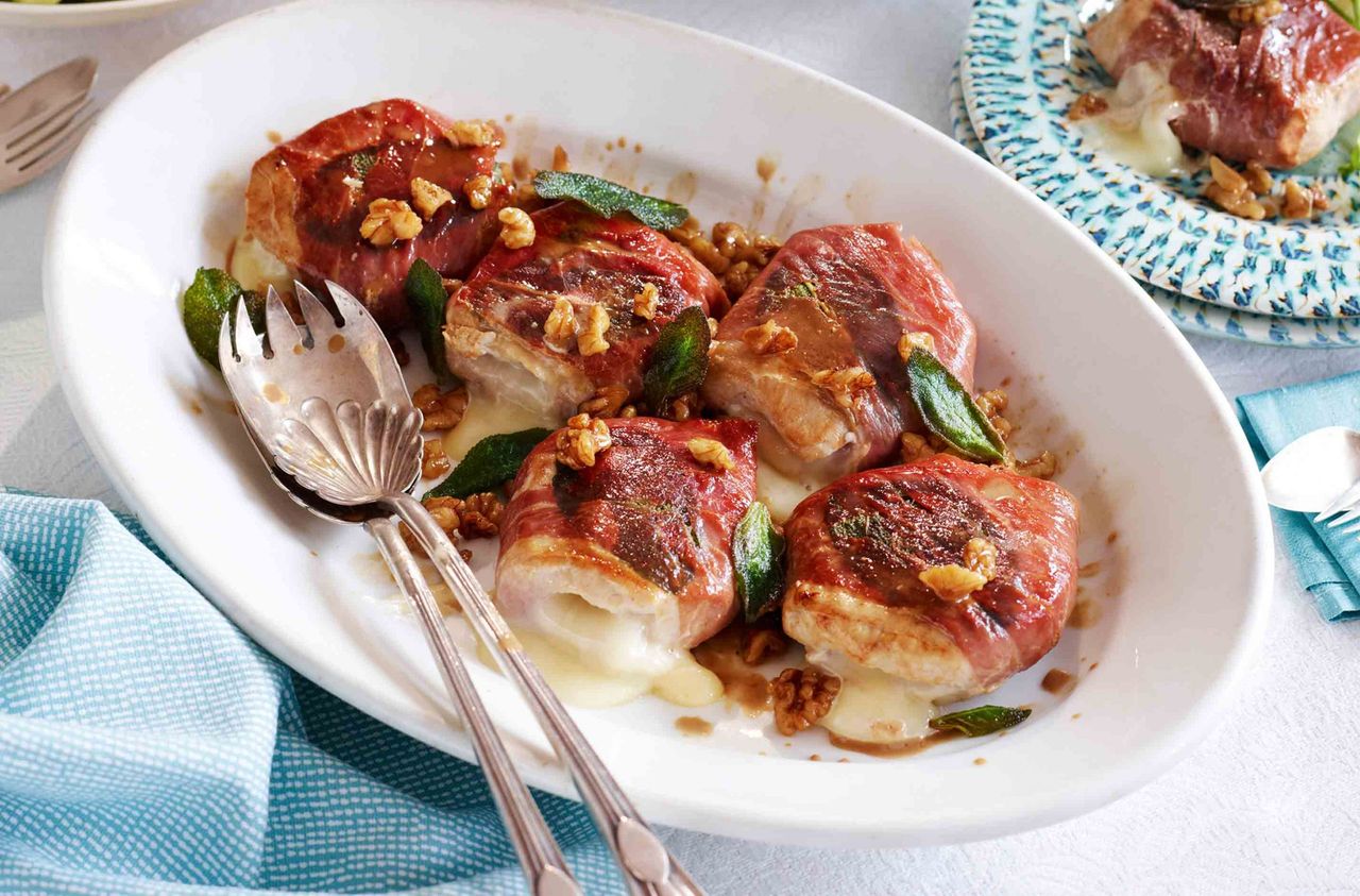 taleggio stuffed chicken