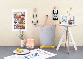 stationary, bags and limited edition prints