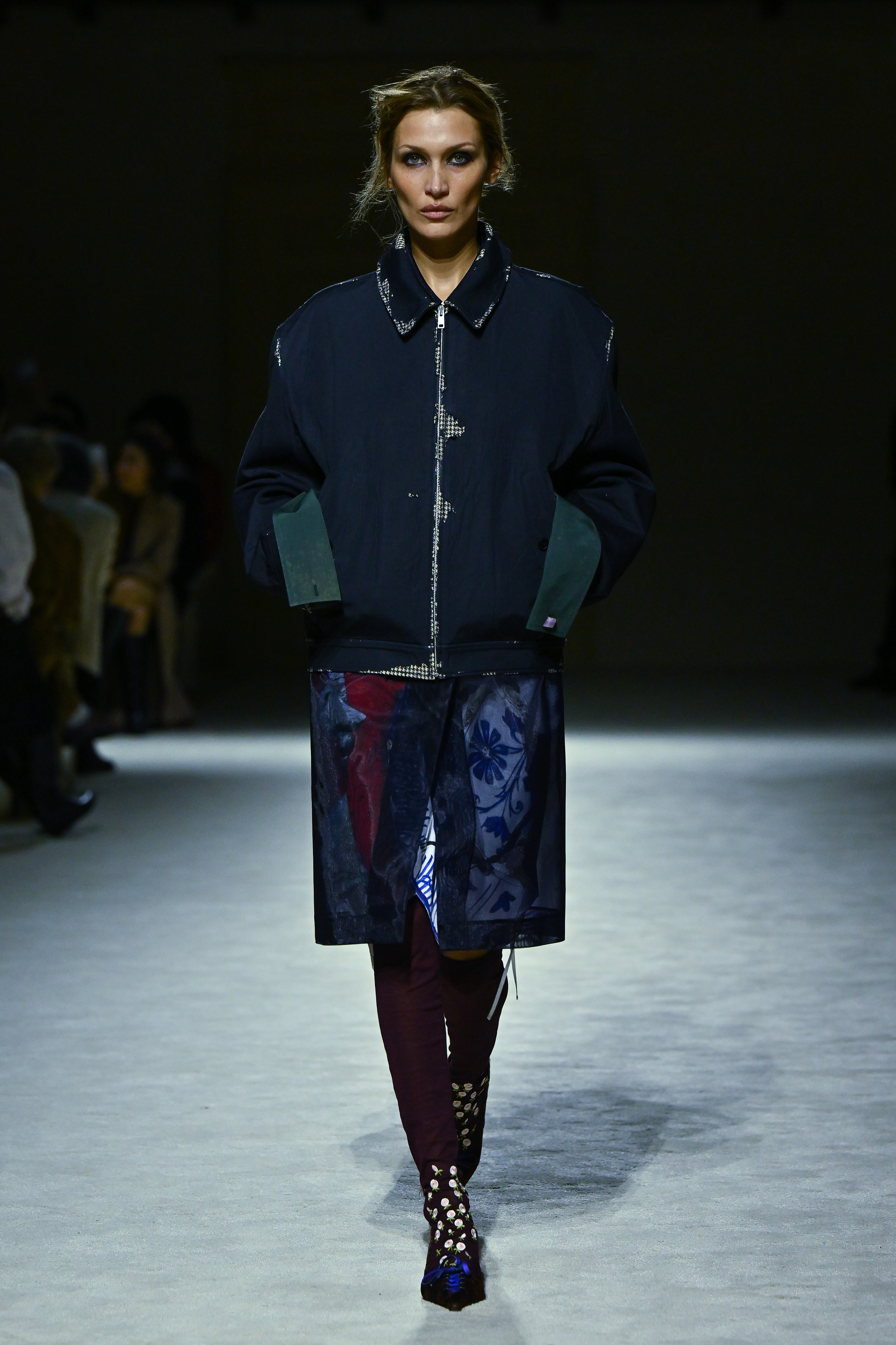 Bella Hadid makes her Prada runway debut in three Fall 2026 looks