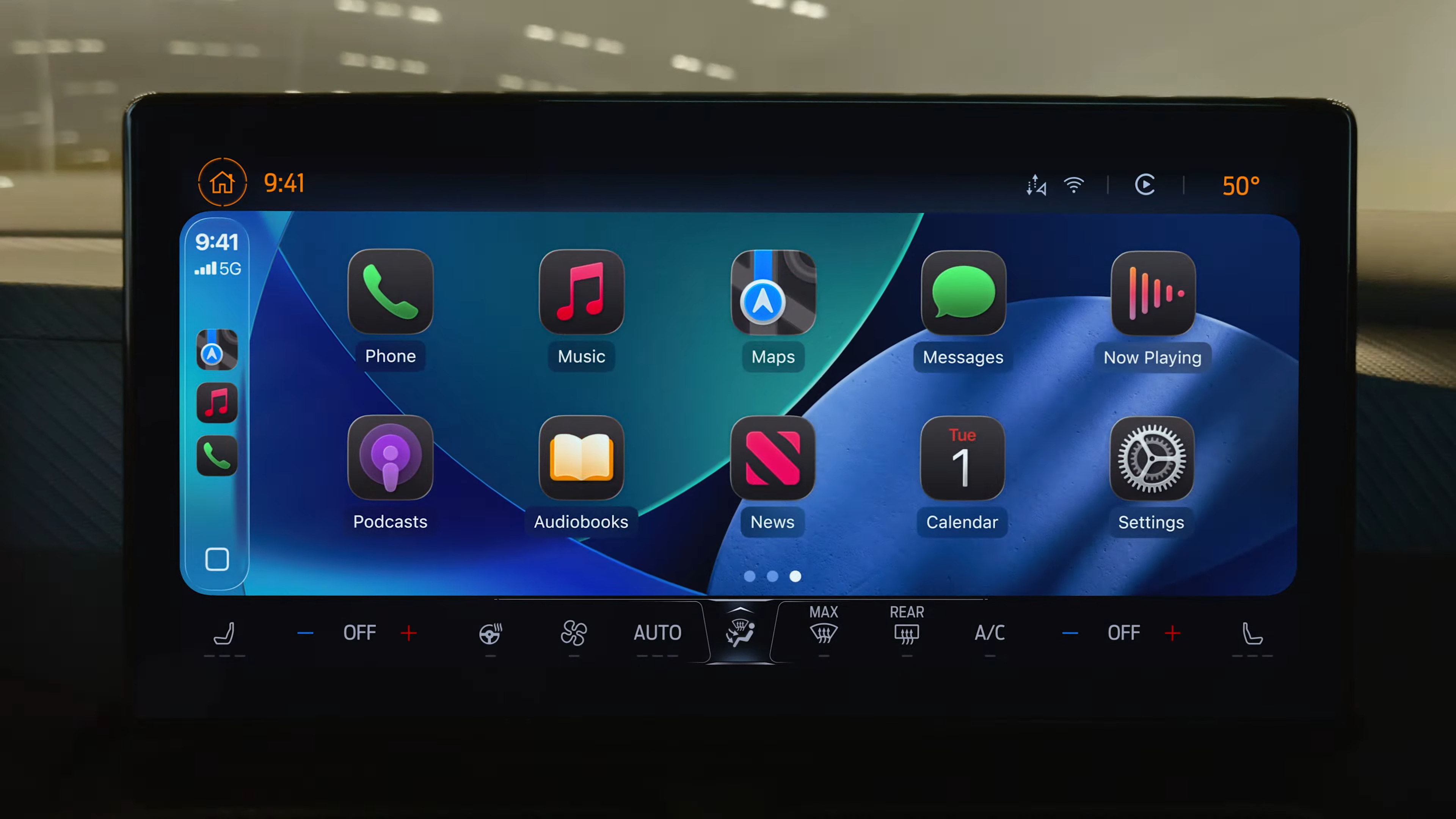 CarPlay dark mode