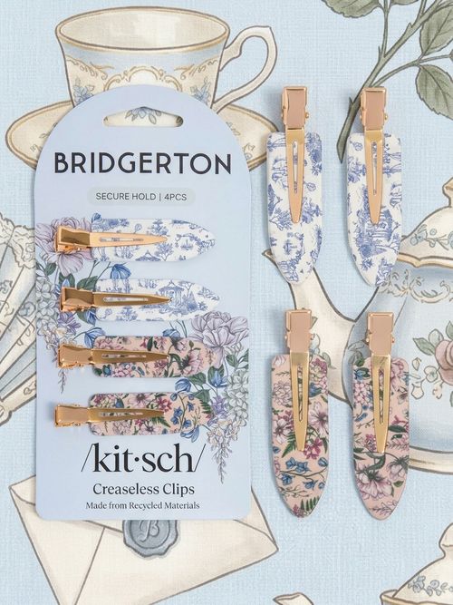 Bridgerton X Kitsch Creaseless Hair Clips 