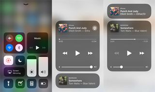 Apple Music playing on iPhone screenshots