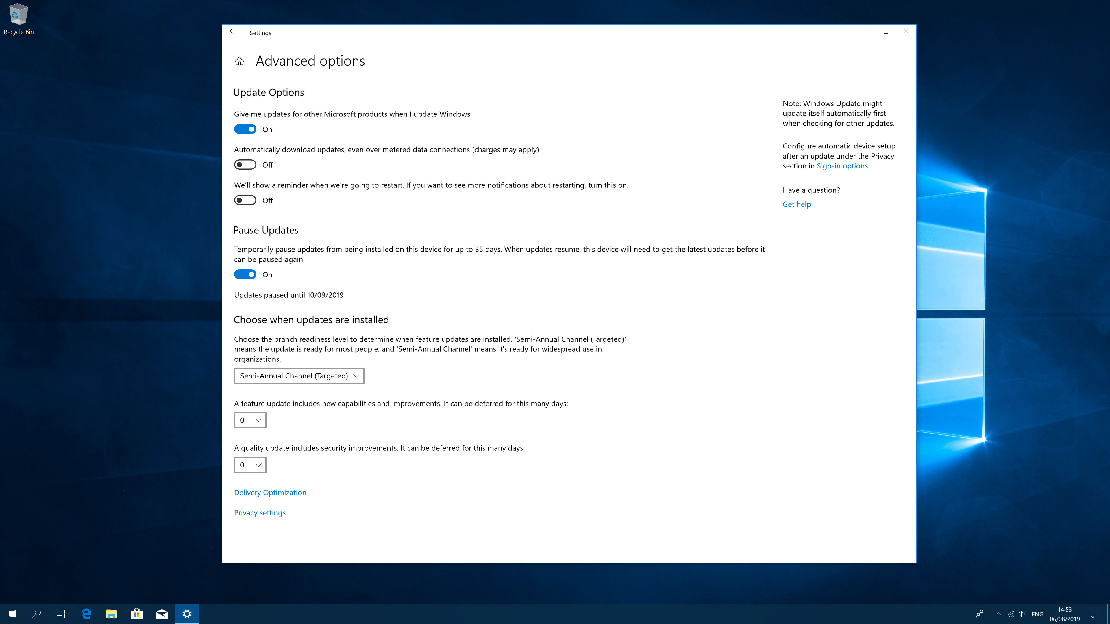 How to stop a Windows 10 update