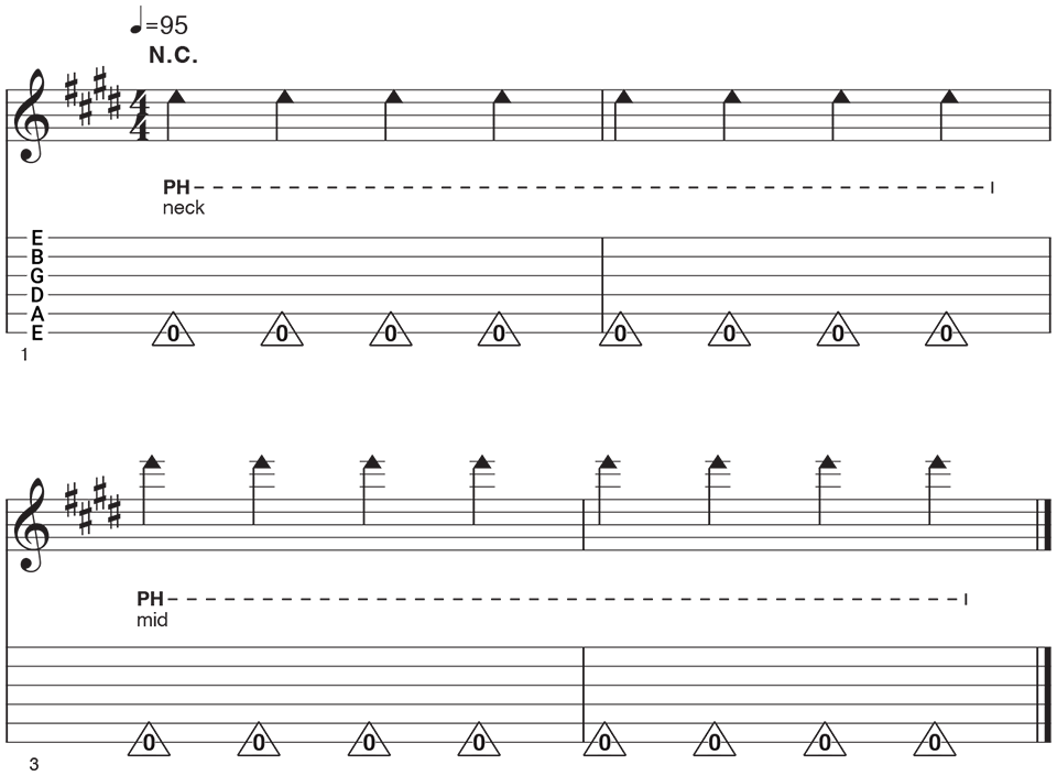 pinched harmonics