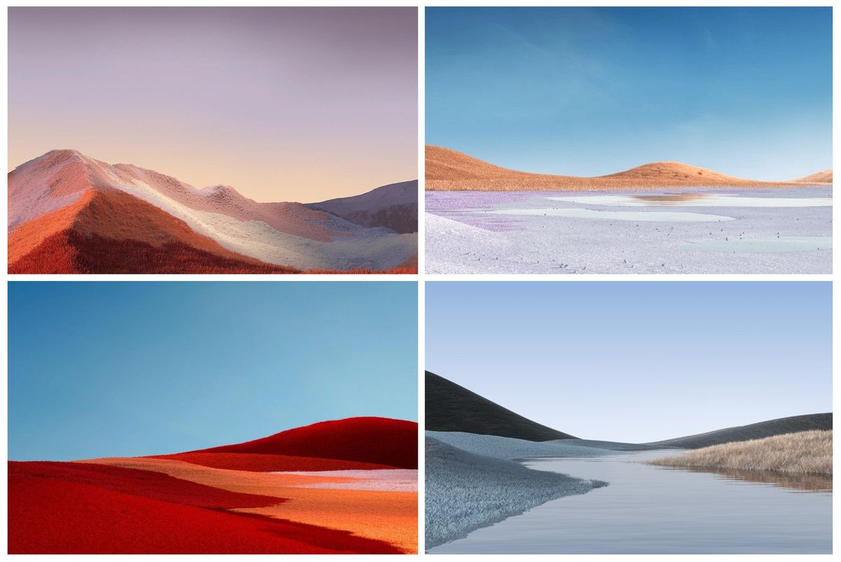 Alleged new Microsoft Surface wallpapers emerge ahead of reveal ...