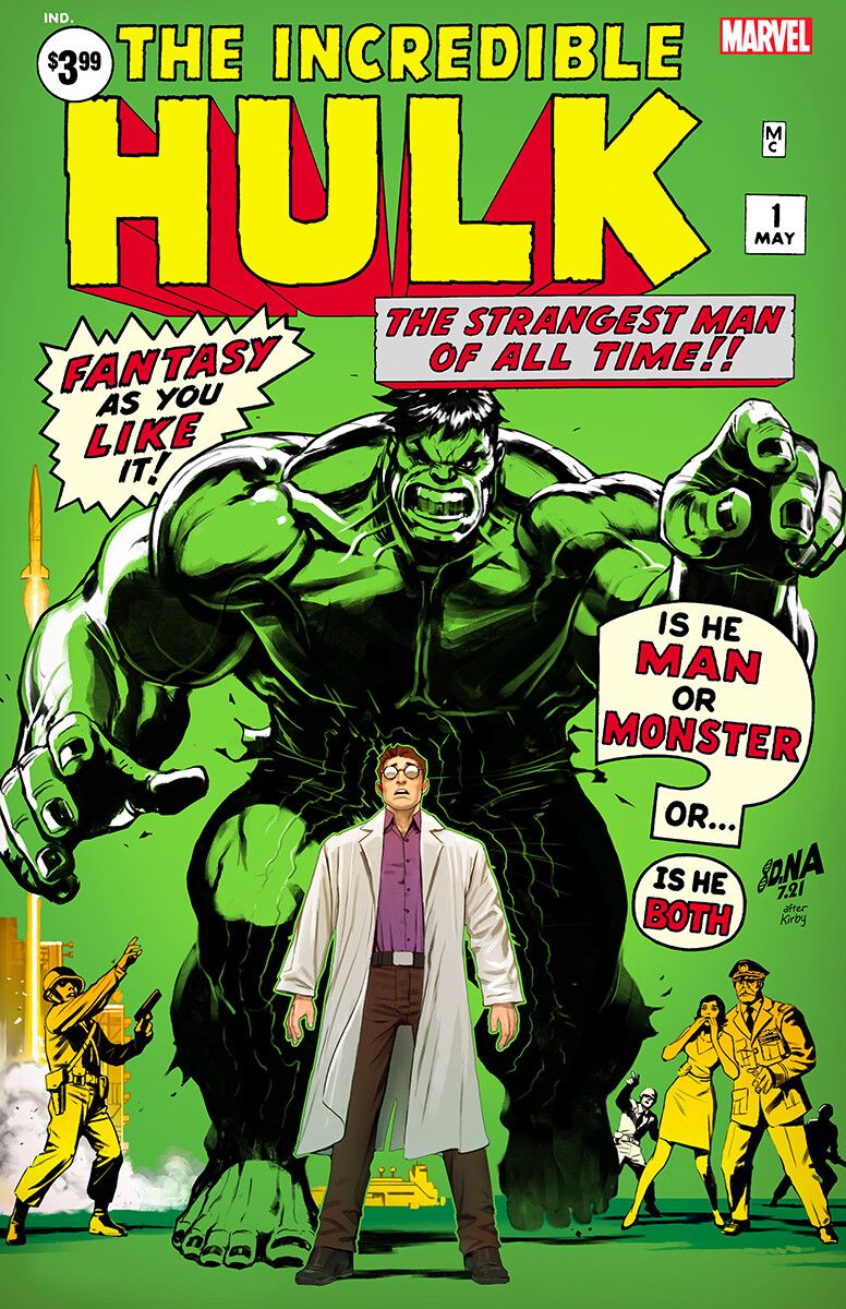 Hulk #1 variant cover