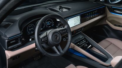 Porsche Macan EV interior