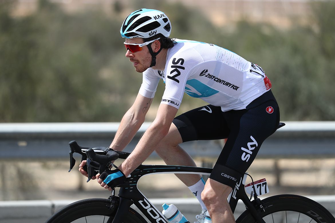Luke Rowe was making his comeback from a sever leg break
