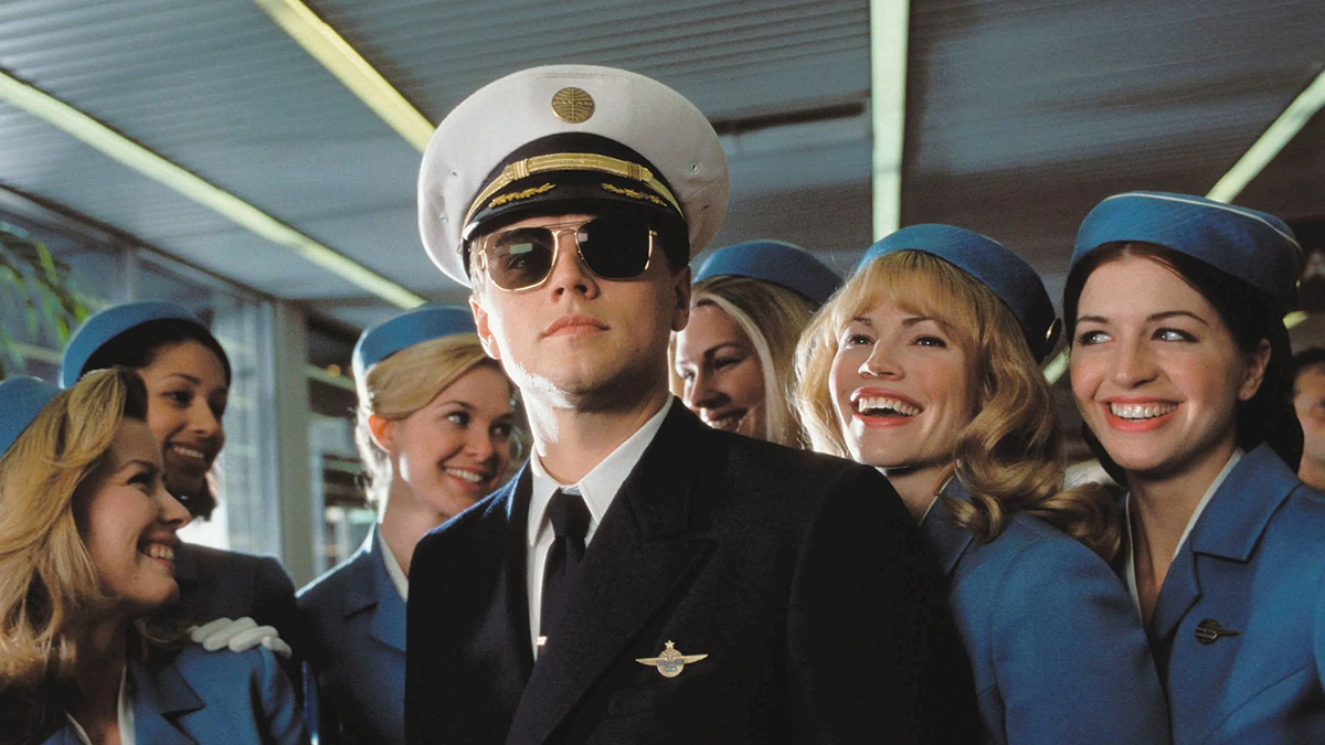 Leonardo DiCaprio in Catch Me If You Can