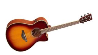 Best acoustic guitars under $1,000: Yamaha FSC TA Transacoustic Concert Cutaway