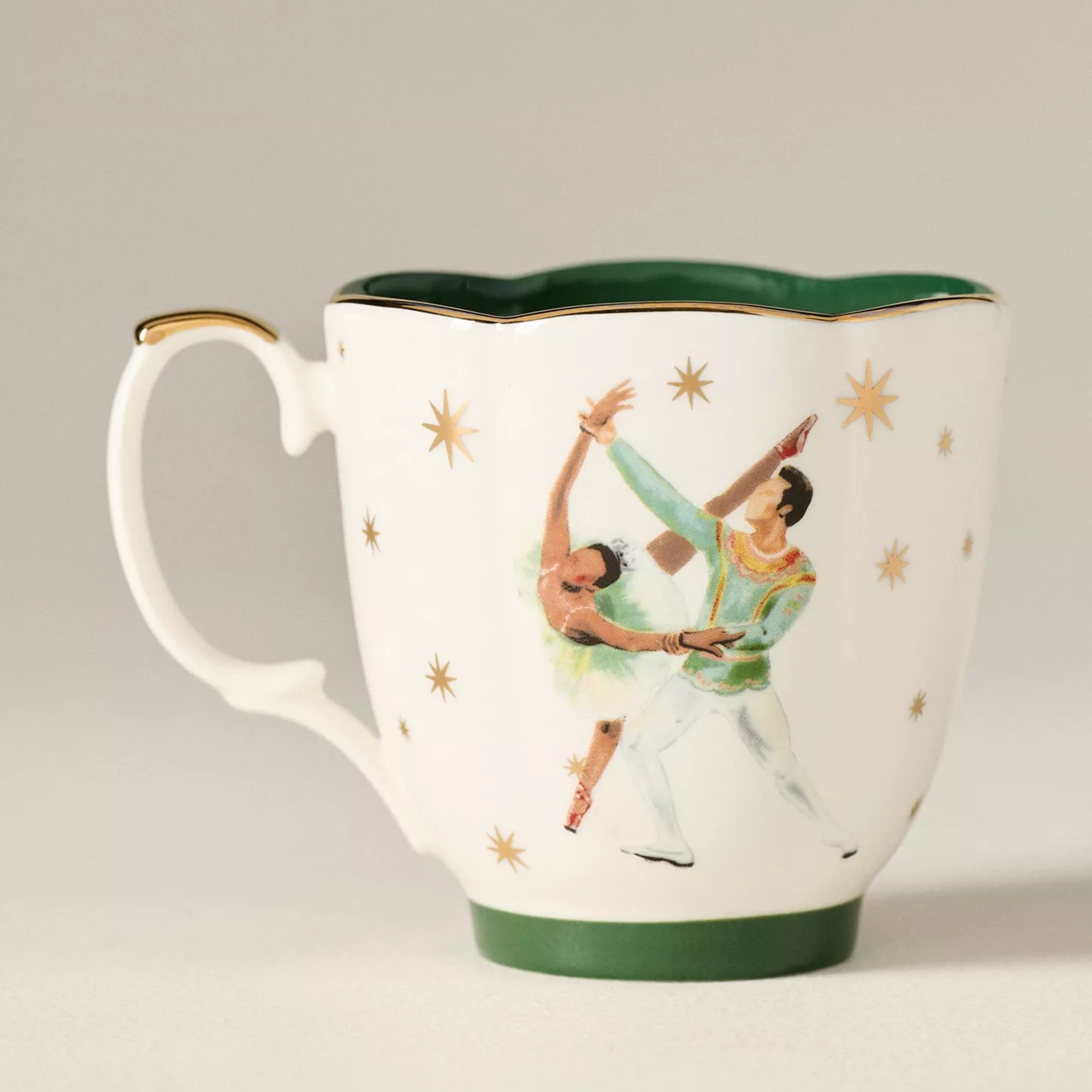 Anthropologie New York City Ballet Stoneware Mug