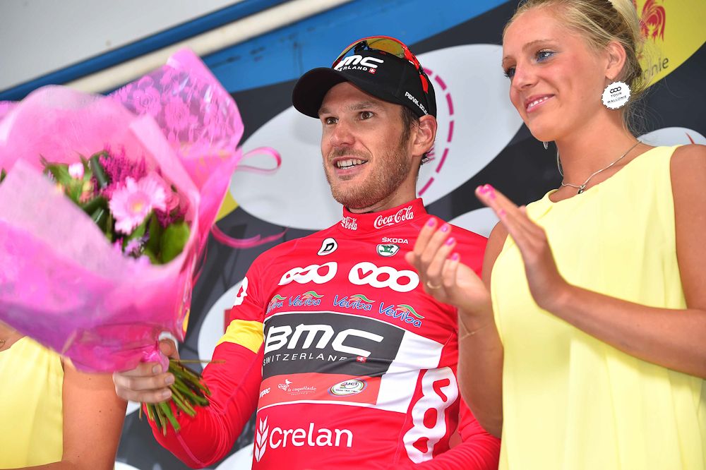 Jempy Drucker in the points jersey