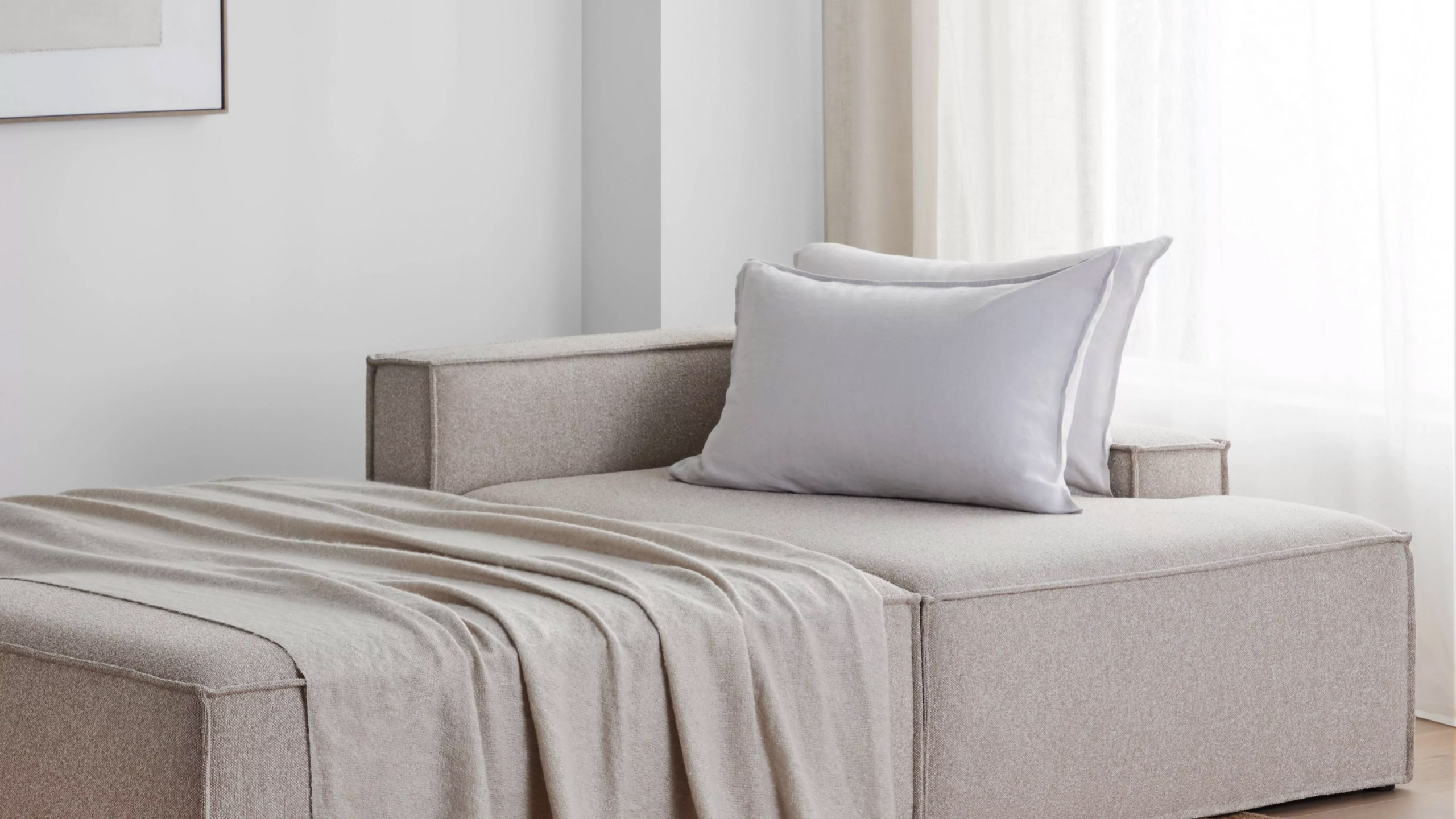 John Lewis Loft chaise sofa bed
