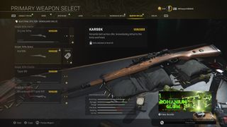 Warzone Season 4 Reloaded kar98k sniper rifle