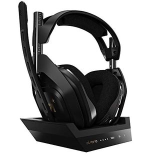 ASTRO Gaming A50 Wireless + Base Station for Xbox One & PC - Black/Gold (2019 version)