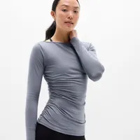 Athleta Move With Ease Boatneck Top