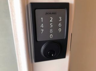 Schlage Sense keypad up close