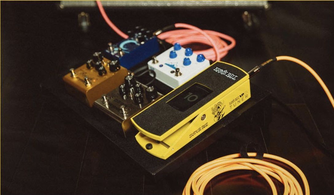 Ernie Ball's new VPJR Tuner "Super Bee" pedal