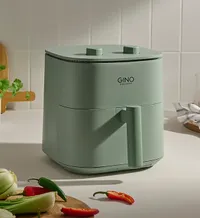 Gino D'Acampo Green 6L Manual Air Fryer