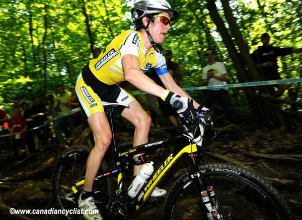 Esther S&uuml;ss rides to third place.