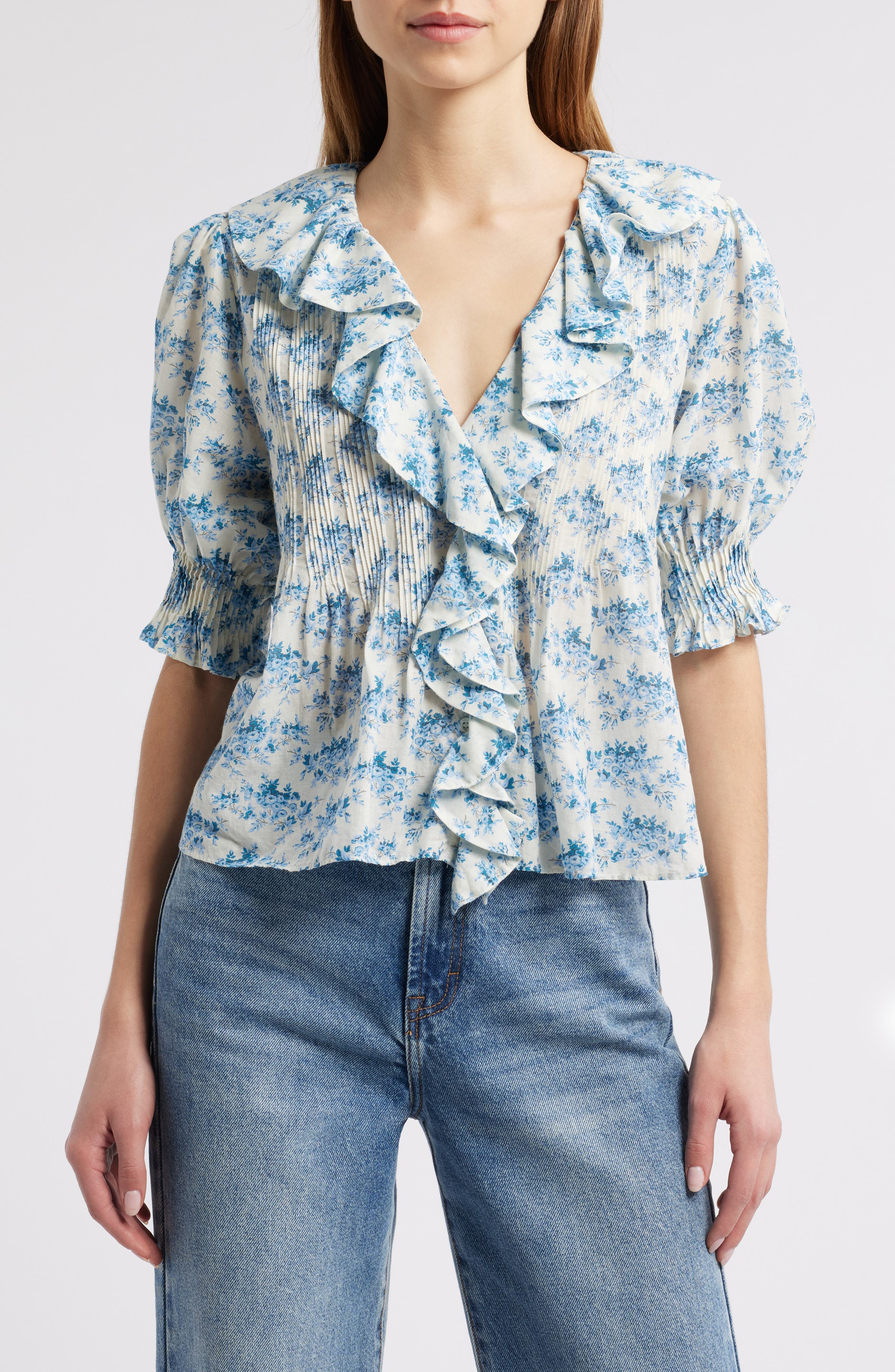 DÔEN, Henri Organic Cotton Voile Top