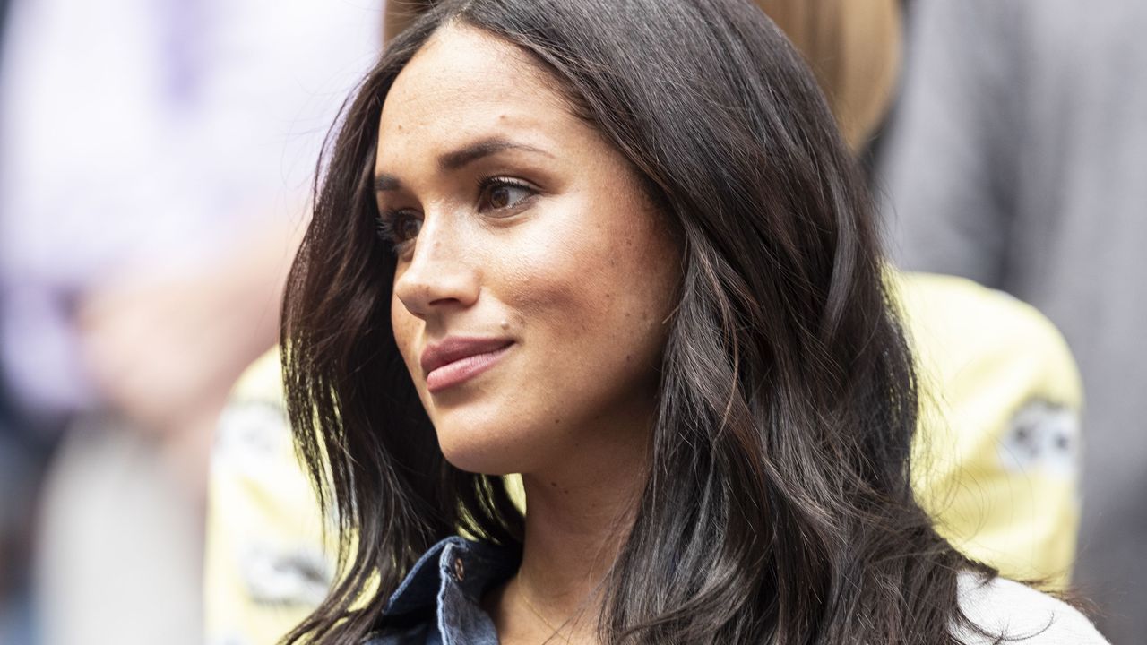 billie jean king national tennis, new york, united states 20190907 duchess of sussex meghan markle attends womens final match at us open championships between serena williams usa and bianca andreescu canada at billie jean king national tennis center photo by lev radinpacific presslightrocket via getty images