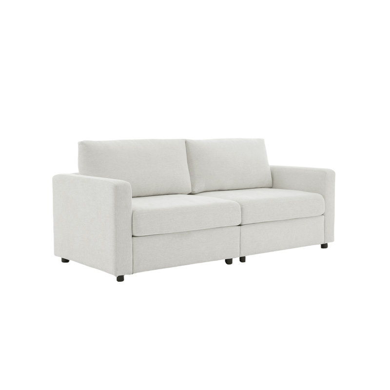 Wade Logan&amp;reg; Wauseon 79.6" Upholstered Sofa Chenille Modern Couch | Wayfair