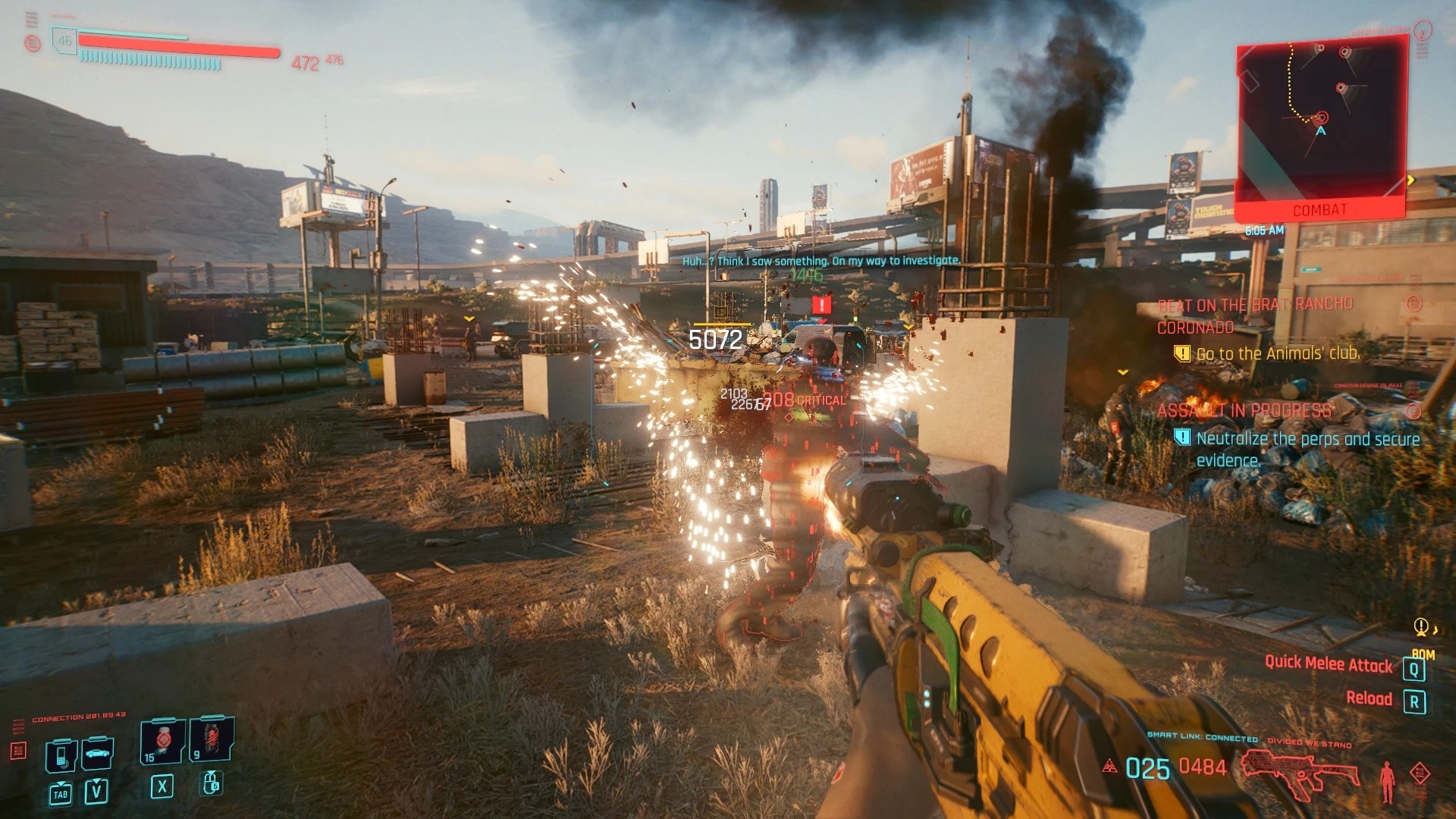 Cyberpunk 2077 damage scaling mod
