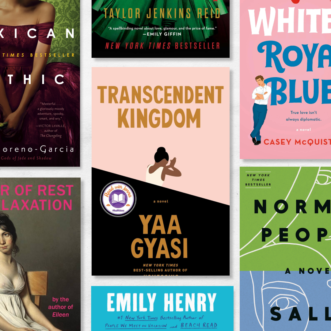 a collage of book covers of books that are popular on tiktok