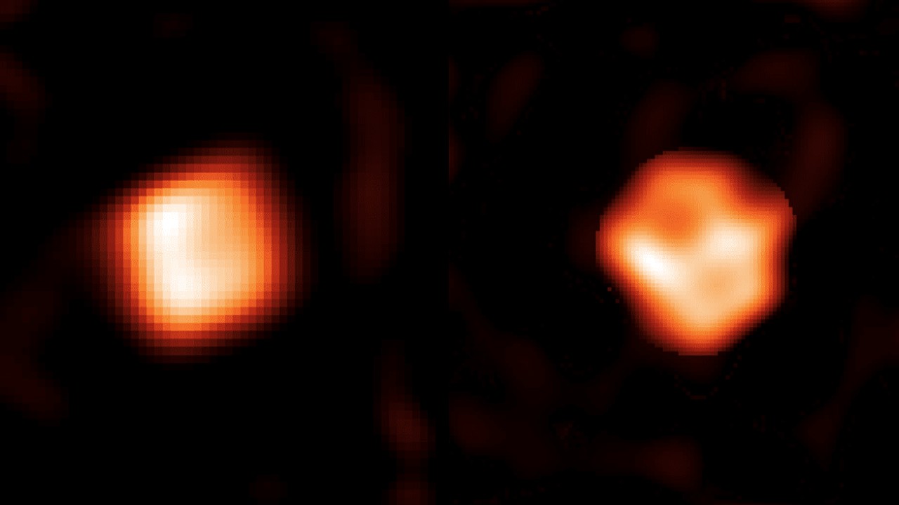 Mystery solved! 1st close-up images of giant star explain its bizarre dimming Space