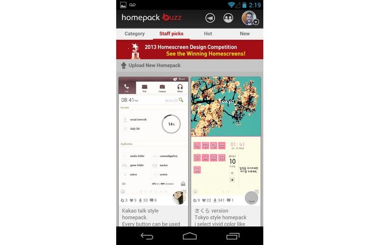 Buzz Launcher Review - 2013 Android Launchers - App Launcher | Laptop Mag