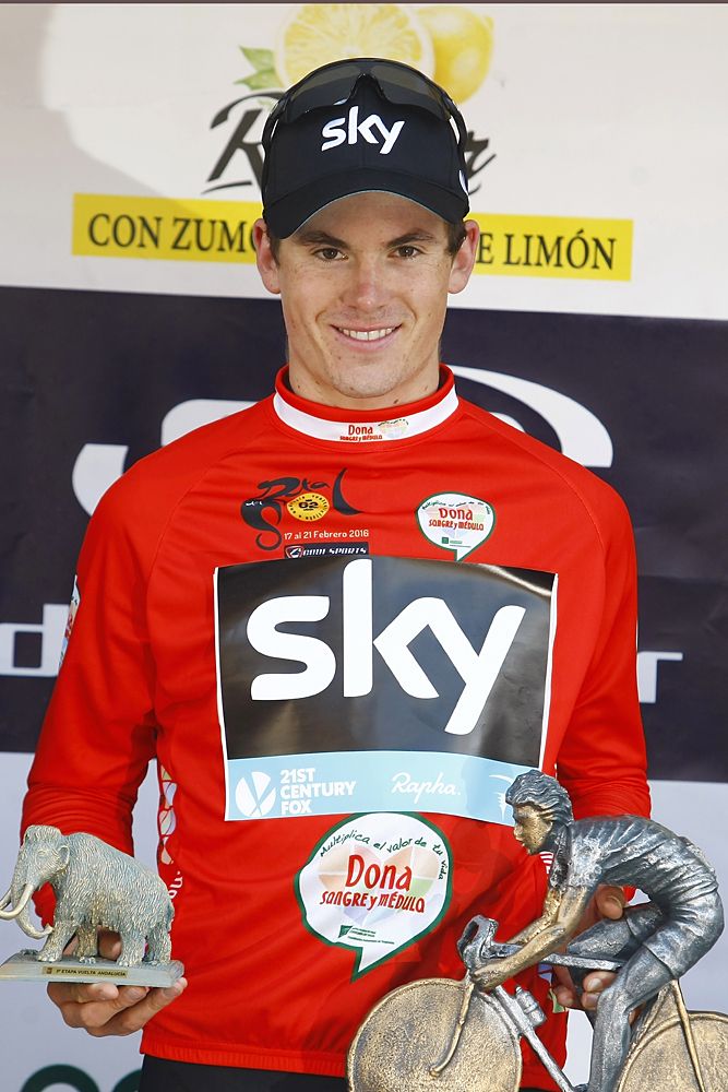 Ben Swift (Team Sky) moves into the overall lead after stage 3 at Ruta del Sol