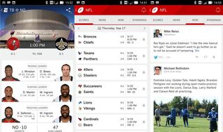 ESPN football app for Android