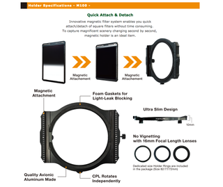 Marumi M100 Magnetic Filter system