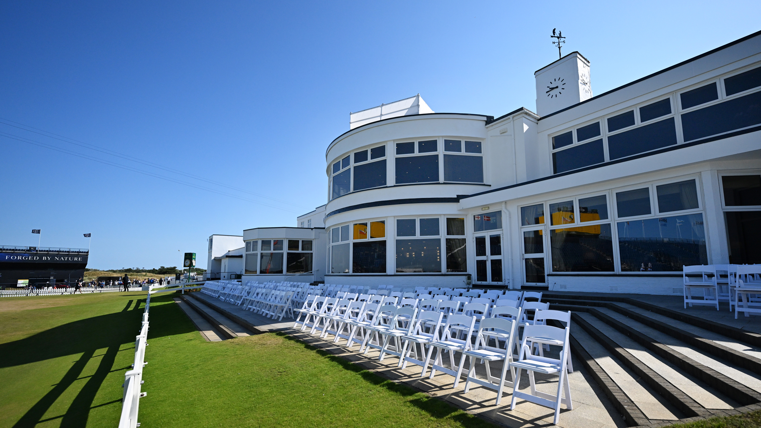 A general view of the Royal Birkdale clubhouse
