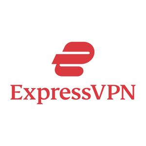 expressvpn logo red on white